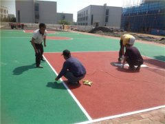 籃球場(chǎng)材料硅PU
