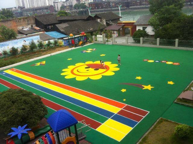 杭州幼兒園塑膠地面 杭州幼兒園塑膠地面