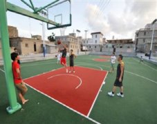 金山塑膠籃球場特點